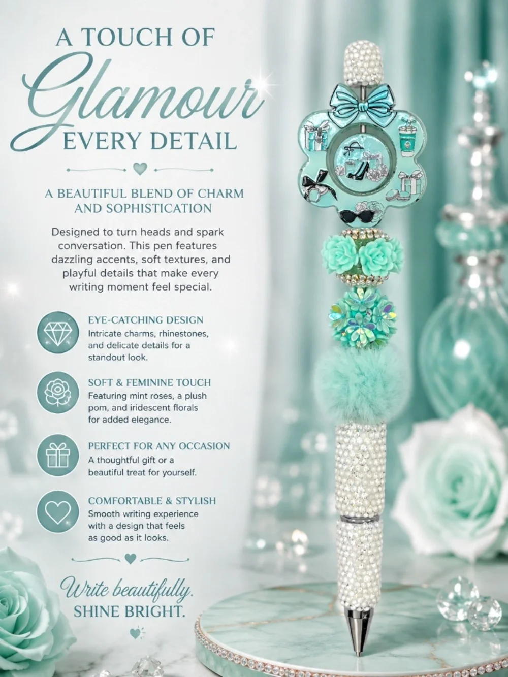 Minted in Glamour Pen